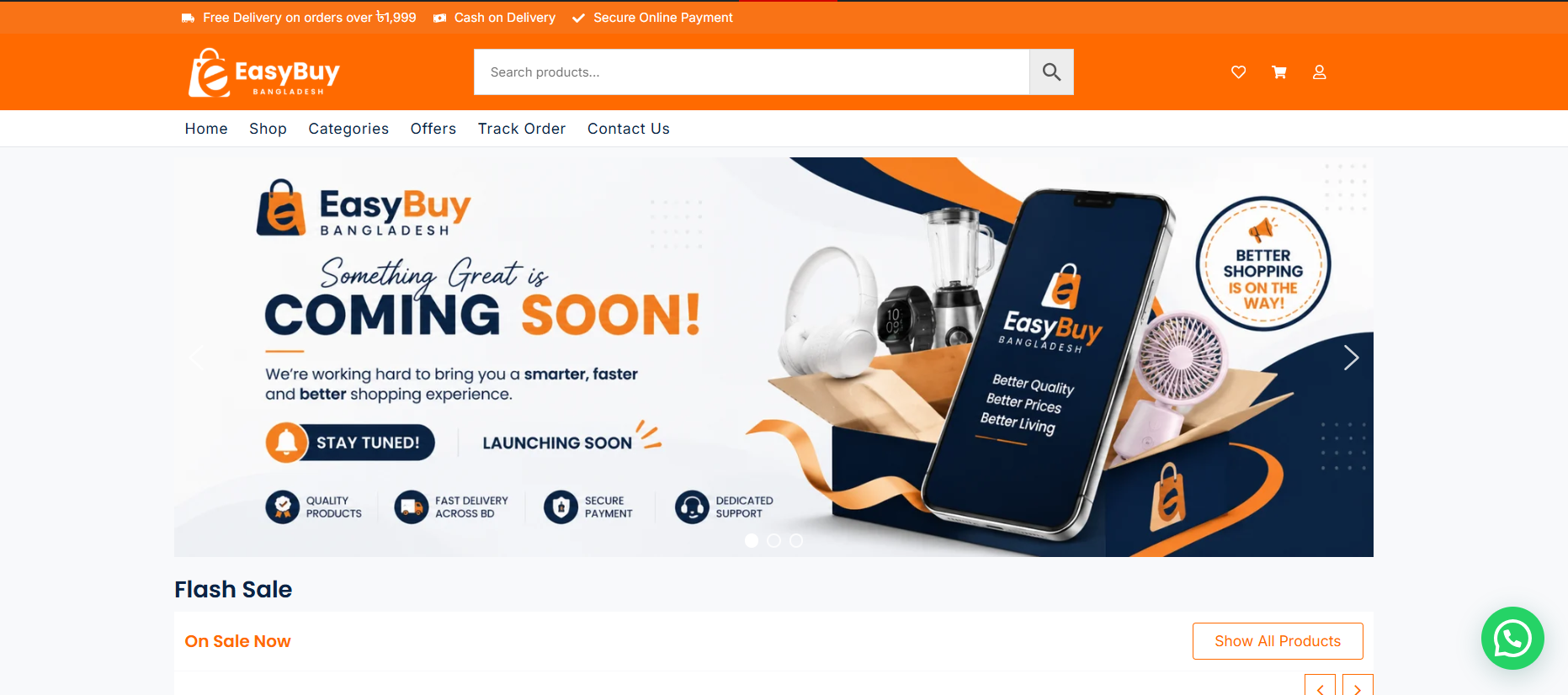 EasyBuy Bangladesh website