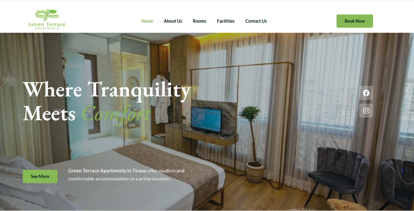 Green Terrace Properties website